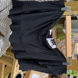 Catalina Black Swim skort/ Skirt size 3x